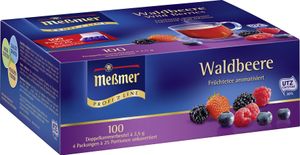 Meßmer Classic Moments Früchtetee aromatisiert Waldbeeren 250g