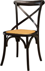 Thonet Stuhle 86x42x46 cm, Vintage Stühle, Küchenstühle retro, Schwarz