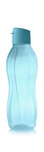 Tupperware EcoEasy Trinkflasche 750ml in blau mit Clipverschluß