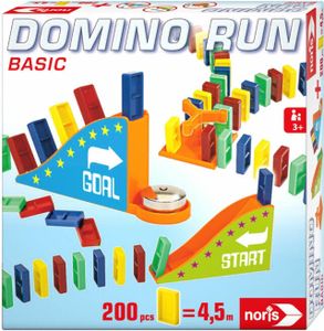Noris Domino Run Basic, Dominosteine, Bausteine, Steine, ab 3 Jahren, 606062022