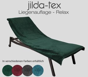 jilda-tex Schonbezug für Gartenliege (Grün) 80x200 cm