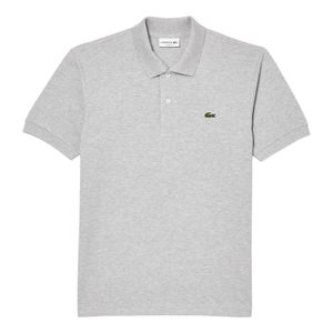 Lacoste Herren Logo-Polo-Shirt, Grau XL