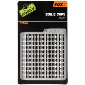 Fox Edges Boilie Caps Clear Boiliestopper -120 Stück