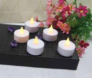 12er Set LED Teelichter Teelicht Kerzen Kerze Flackerlicht Flammenlos Flackernd