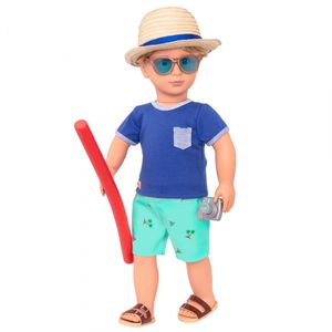 Our Generation - Deluxe Jungen Outfit - Pool mit Nudel