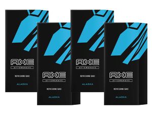 AXE Aftershave Alaska 4x 100ml After Shave Rasur Herren Männer Rasierwasser Aftershave Lotion for Men