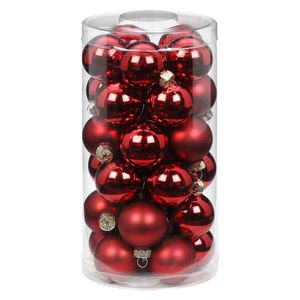 Weihnachtskugeln Glas 4cm 30 Stück - Chianti