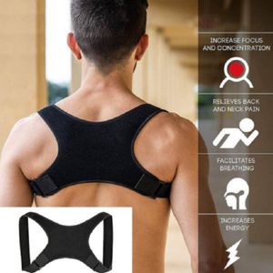 Rückenstabilisator Haltungskorrektur Rückenhalter Geradehalter Rückenbandage Haltungstrainer Schwarz