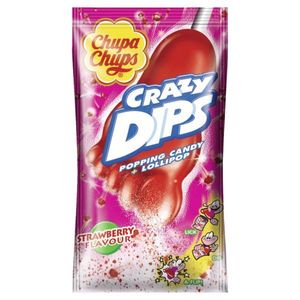 Chupa Chups Crazy Dips Erdbeer 14g