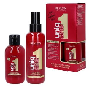 Revlon Uniq One Set Hair Treatment 150ml + All in One Shampoo 100ml