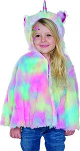 Plüsch-Cape Einhorn, Groesse:116 Plüsch-Cape Einhorn, Groesse:116