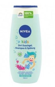 Nivea, Kids, Żel pod prysznic, jabłko, 250ml (PRODUKT Z NIEMIEC)