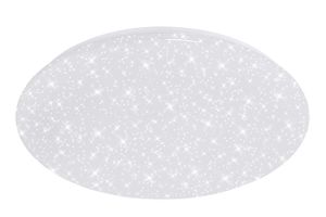 Briloner Leuchten VERB - Dimmbare Deckenleuchte - Deckenleuchte mit Sterndekor - Farbtemperatur einstellbar - LED - 48 W - 4000 Lumen - Ø: 49 -5cm