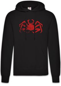 Urban Backwoods King Crab Hoodie Kapuzenpullover Sweatshirt, Größe:M