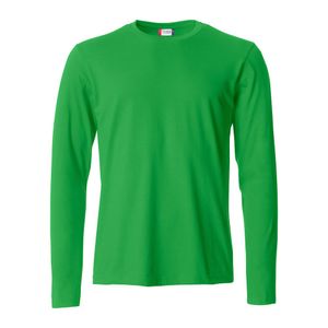 Clique - "Basic" T-Shirt für Herren Langärmlig UB325 (M) (Apfelgrün)