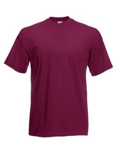 Valueweight Herren T-Shirt - Farbe: Burgundy - Größe: XXL