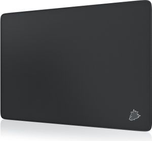 Titanwolf Gaming Mauspad, Speed Gaming Mousepad 250 x 350mm mit gummierter Rückseite, kleines Wolfsmotiv