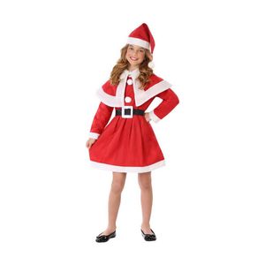 Kostým pro děti Santa červený