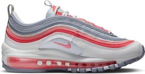 Sneakersy dziewczęce Nike Air Max 97 GS - Biały/różowy/szary - Buty młodzieżowe - Rozmiar 38