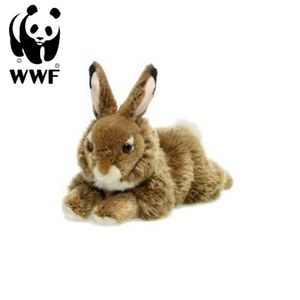 WWF Plüschtier Hase (30cm, liegend) lebensecht Kuscheltier Stofftier Rabbit NEU