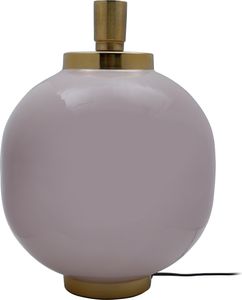 Tischlampe Esmeralda Deco 100 Altrosa / Gold
