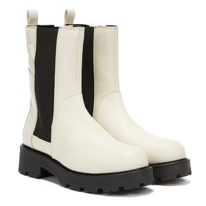Vagabond 4849-401-02 Cosmo 2.0 - Damen Schuhe Stiefel - off-white, Größe:41 EU