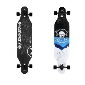 Longboard NILS EXTREME Skull Wood Skate