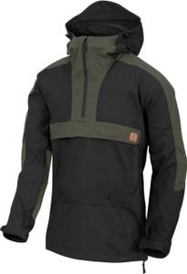 Helikon-Tex Känguru Jacke Waldläufer Anorak Trekking Black/Taiga Green 3XL Helikon-Tex Känguru Jacke Waldläufer Anorak Trekking Black/Taiga Green 3XL