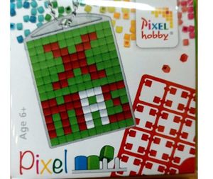 Pixel Schlüsselanhänger Set Mini Pixel Hobby Motiv / Form: X-mas