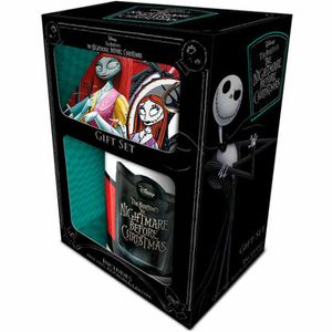 Nightmare before Christmas - Geschenkset: Tasse, Untersetzter & Schlüsselanhänger