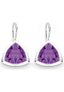 Quinn - Silberohrhänger mit Amethyst - 035499933
