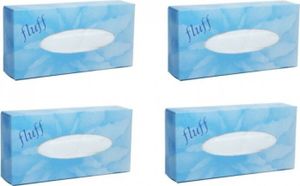 4 Packungen Kosmetiktuecher Fluff - 4x 100 Blatt