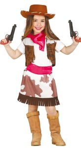 Cowgirl Kostüm für Kinder, Größe:98/104