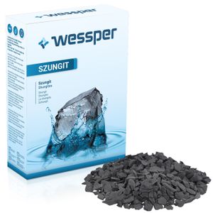 Wessper® Filterkohle Schungit Shungit 500 g. Rohsteine, Wassersteine