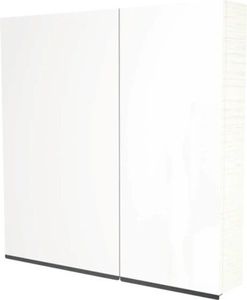 Spiegelschrank Devo Viva 2.0 links BxHxT 70x85x15 cm structure white