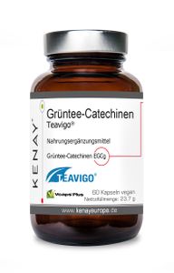 Grüntee-Catechine Teavigo® 60 Kapseln vegan KENAY® Nahrungsergänzungsmittel