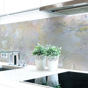 Küchenrückwand Malerei Abstrakt  Premium Hart-PVC 0,4 mm selbstklebend - Direkt auf die Fliesen, Größe:280 x 60 cm