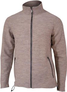 Herren Ivanhoe Strickjacke Bruno aus Wolle - Stone - Beige Herren Ivanhoe Strickjacke Bruno aus Wolle - Stone - Beige