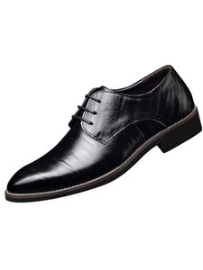 Herren ModetrendsOxford Schuhe Büro Schnürung Nicht Slip Formelle Kleidungsschuhe Schwarz,Größe:EU 45