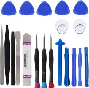 20 Teiliges Handy Reparatur Werkzeugset | Universal Feinmechaniker Präzisions Schraubendreher Set für Uhrmacher, Juweliere | Öffnungs Werkzeug für Smartphone Display Handy Tablet Laptop Modellbauer