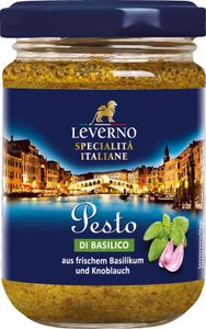 PESTO DI BASILICO von Leverno,130g