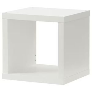 Kallax 42x42cm Einsatz Cube Bücherregal - Weiß