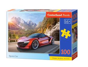 CASTORLAND Puzzle Sportovní auto 100 dílků