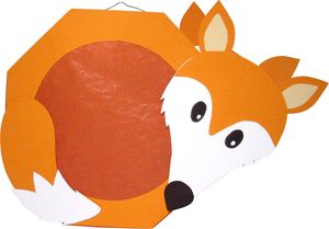 Laternen Bastelset Fuchs von Prell, 4 Stück