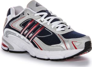 Adidas Response CL Sporty Overlay von 2000 inspirierte Herren Mesh Sneaker in Marine Grau – 3 UK - 35 1/3 EU - 3.5 US / Navy Grey