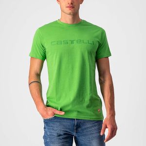 CASTELLI Kurzarm Fahrrad-Shirt - SPRINTER TEE - Grün L