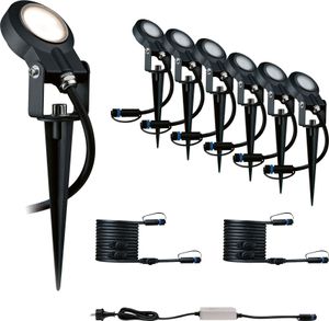 Paulmann Bundle Plug & Shine LED Gartenstrahler Sting