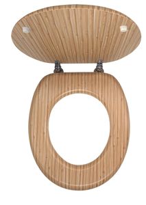 Novaservis Prestige - WC-Sitz, Holz furniert WC/BAMBUS