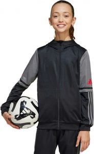 Bluza dla dzieci adidas Squadra 25 Hoodie czarno-szara JD6087 - 164CM