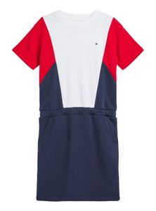 Sukienka dziewczęca Tommy Hilfiger Blocked Knit dresowa 128